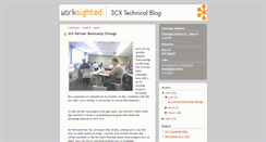 Desktop Screenshot of 3cxblog.worksighted.com